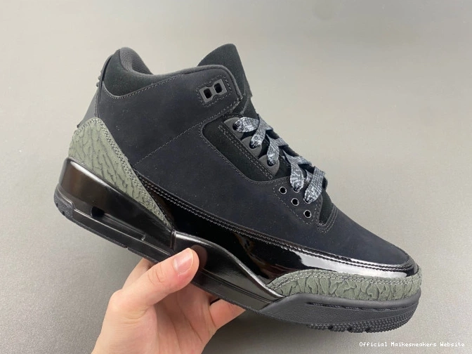 Official Maikesneakers Air Jordan Black 3 CK9246-168 Retro Cat 0810